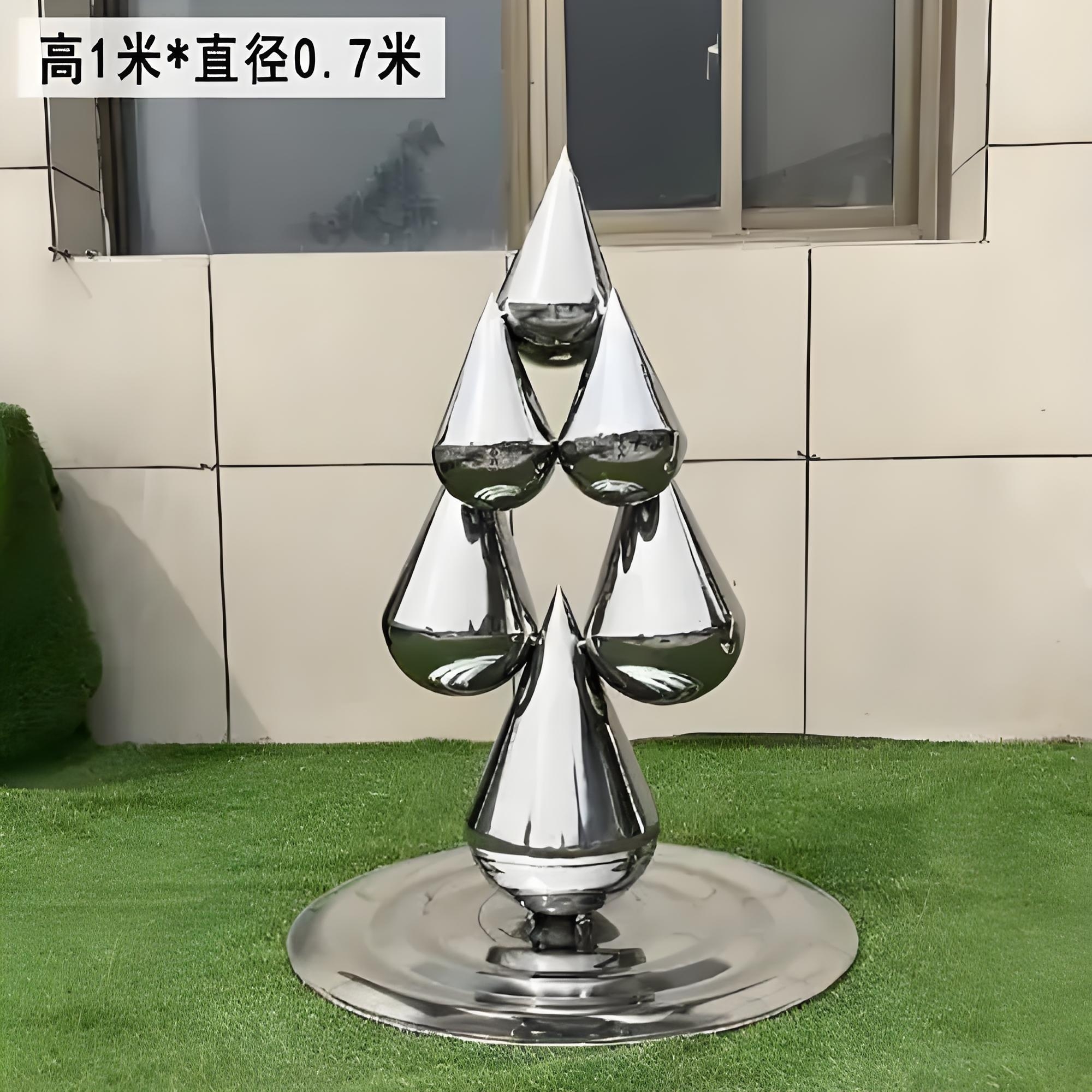河北不锈钢雕塑厂家分享景观雕塑的材质有哪些