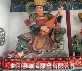 铜雕四大天王