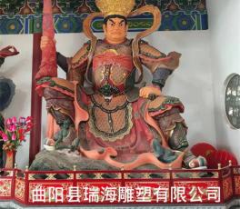 铜雕四大天王