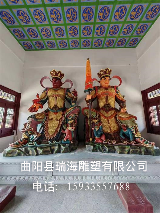 铜雕四大天王