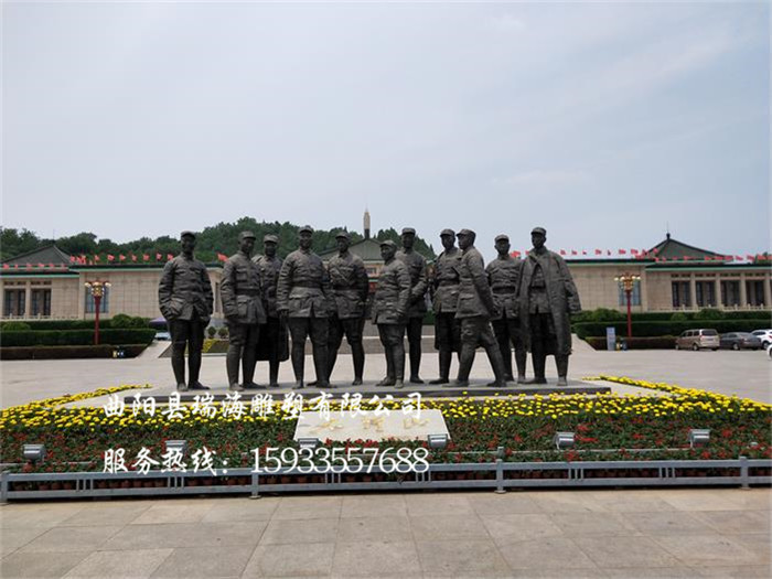  铸铜雕塑案例